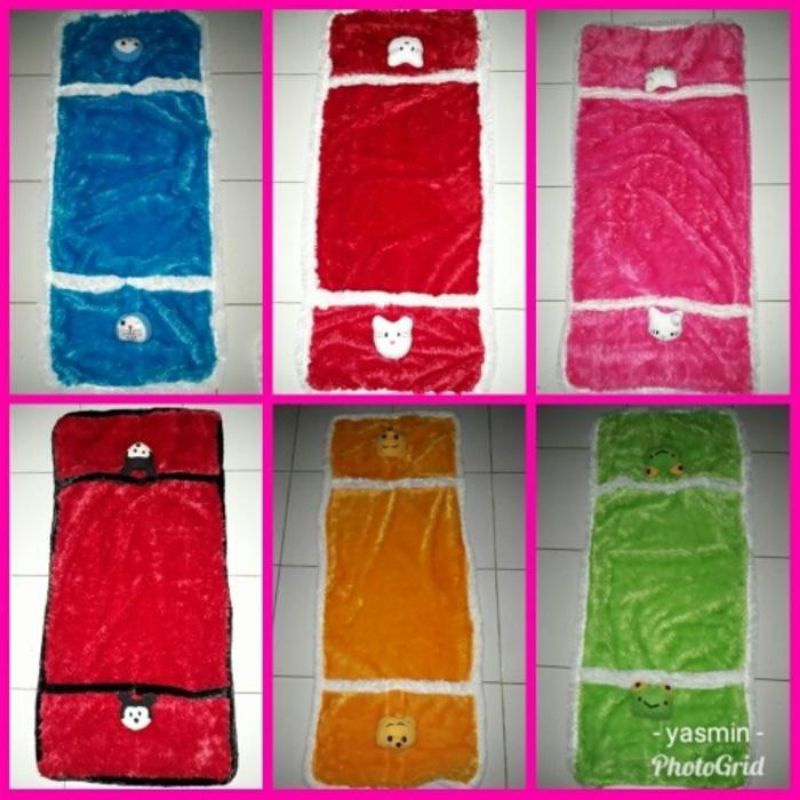 Taplak kulkas bulu karakter, taplak bulu karakter, taplak karakter