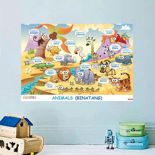

Tipe 01 Poster Anak Belajar Nama Hewan