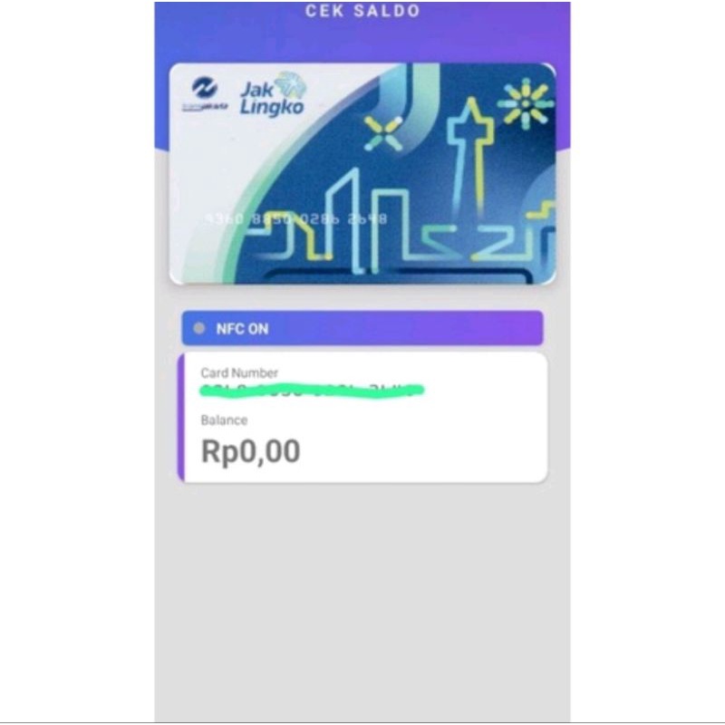 KARTU E MONEY TOLL EMONEY JAK LINGKO JAK CARD JAKLINGKO NFC NOT MANDIRI FLAZZ BCA