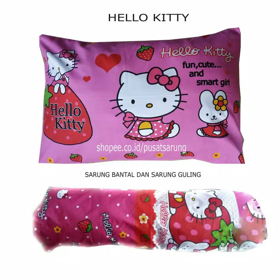 SARUNG BANTAL DAN GULING KARAKTER LUCU