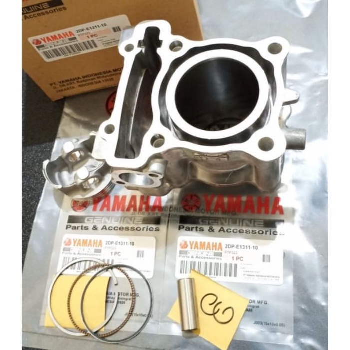 blok seher komplit nmax aerox 155 n max cylinder head plus piston dan ring