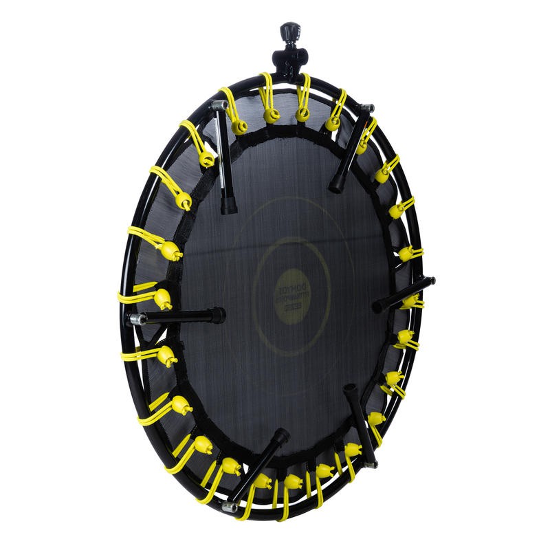 DOMYOS Fit Trampo 500 Trampoline Fitness Kardio Dewasa Maks 100kg Lebih Stabil Ada Pegangan