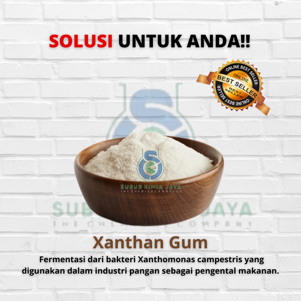 

HG Xanthan Gum / Xantan gum / pengental ( food grade ) 250 gr