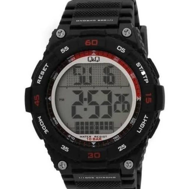 Jam Tangan Pria Q&amp;Q QnQ QQ M147 M147J Digital Original Water Resist