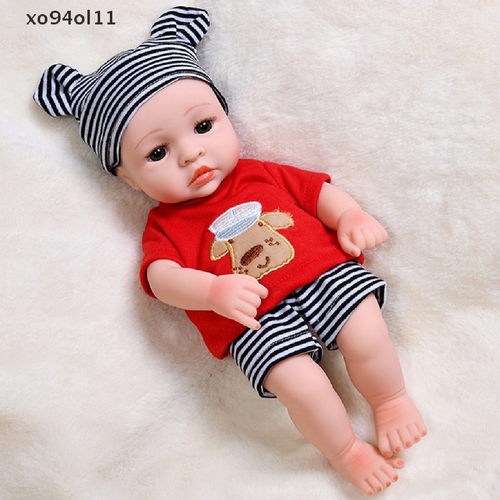 Boneka Bayi Perempuan Reborn Bebe Realista Bahan Silikon Ukuran 30cm