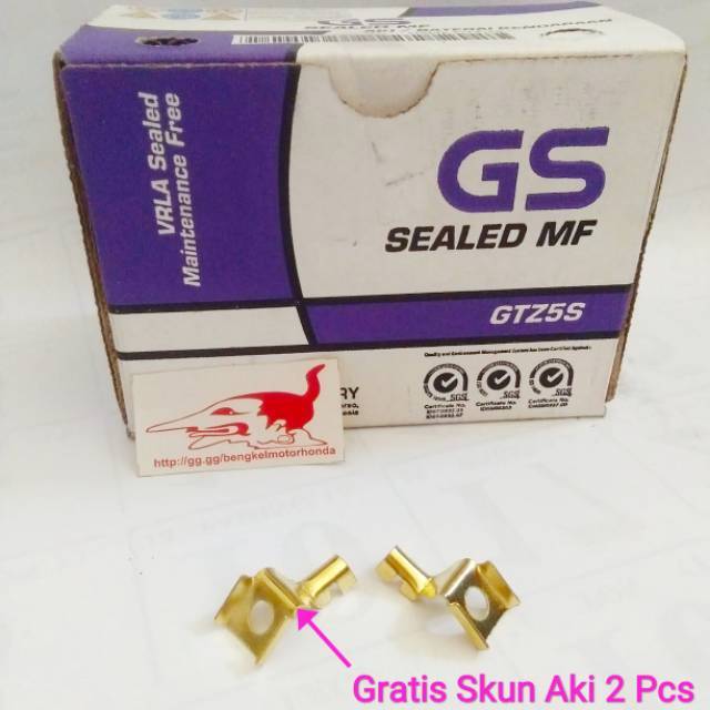 Accu Aki Kering Motor Vario Beat Scoopy Spacy Revo CS1 Supra X 125 Karisma GS ASTRA YUASA AHM ASLI