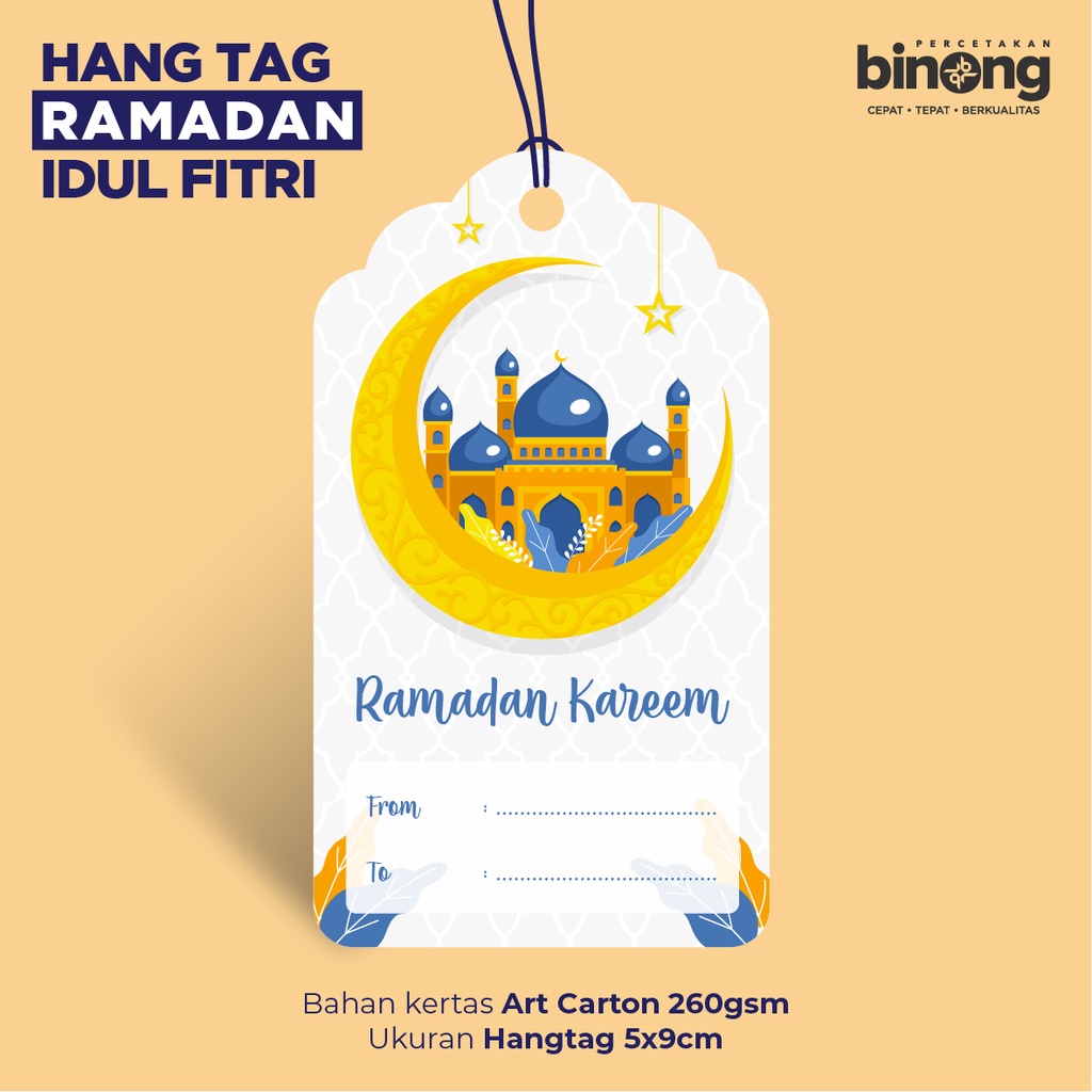 

Hang Tag Lebaran / Idul Fitri / Tag hampers / Label (per buah)