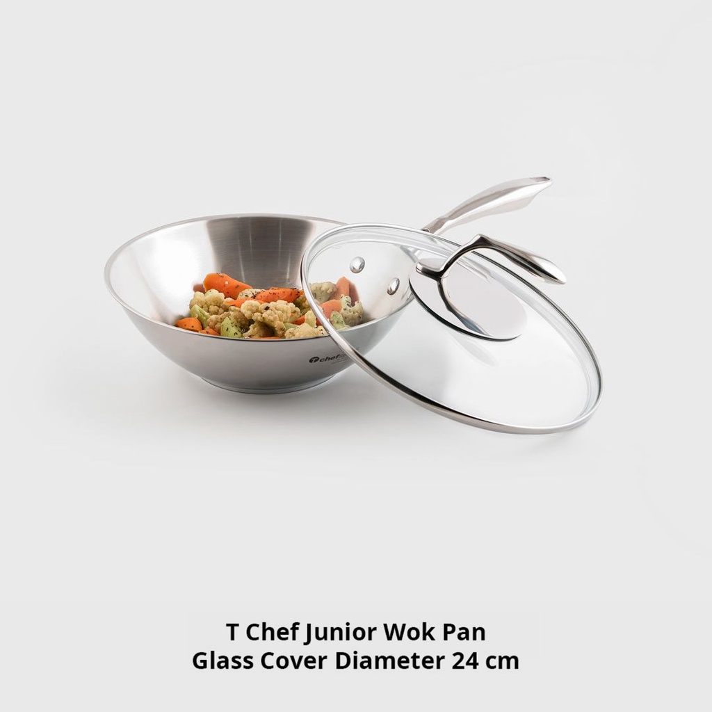TChef Junior Wok Pan 24cm