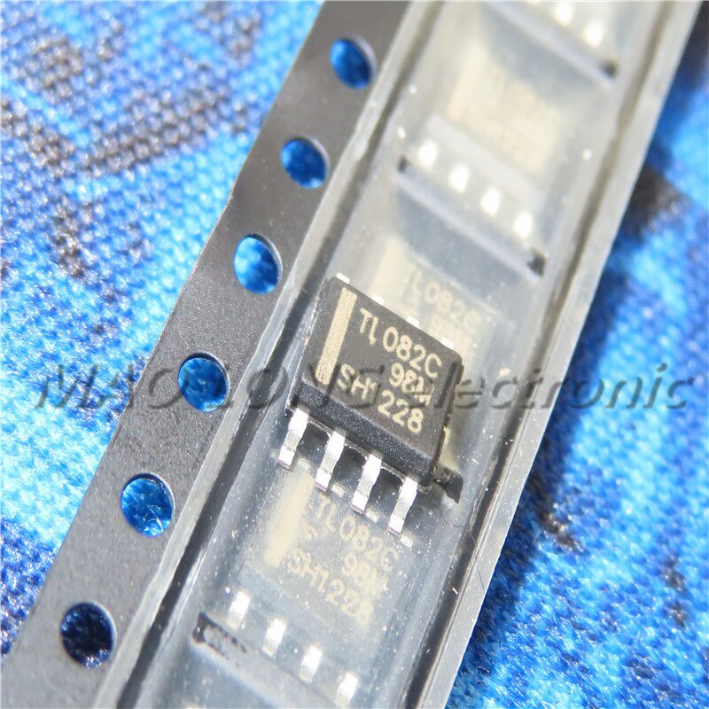 5pcs/lot TL082C TL082CDR SMD SOP-8 linear Empat Operasi amplifier Baru Dalam Stok Berkualitas100%