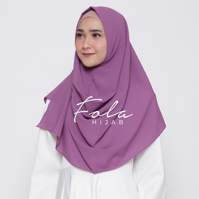 "BIG - Pashmina Instan Sala / Pashtan Jilbab Instan / Kerudung Polos - Hitam"