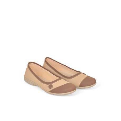CBR Six Sepatu Flat Wanita Coklat