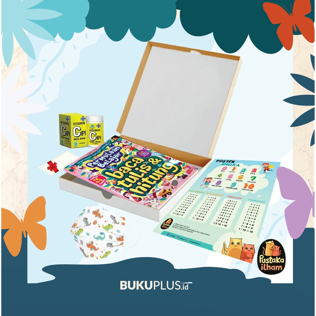 

#2 Hampers Permulaan Belajar Baca Tulis & Hitung