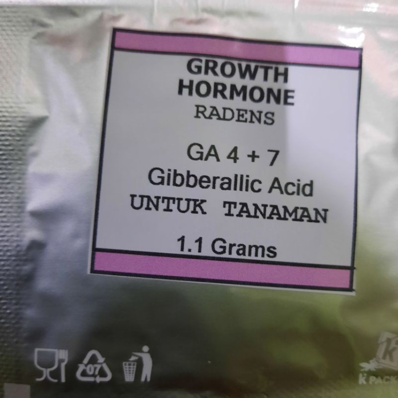 GA 4+7 Gibberalic Acid Gibberallin hormon ZPT Pupuk Tanaman