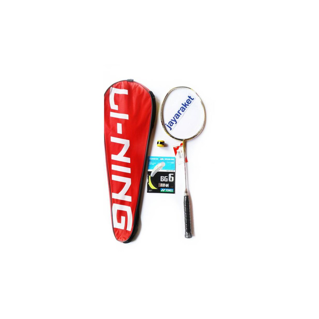 Raket Bulutangkis Terbaru RAKET LINING WOODS N80 (GOLD)