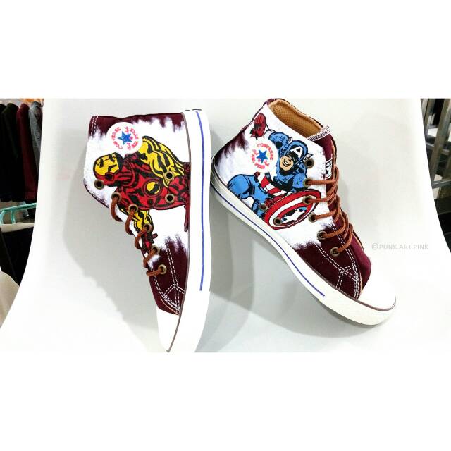 marvel converse kids