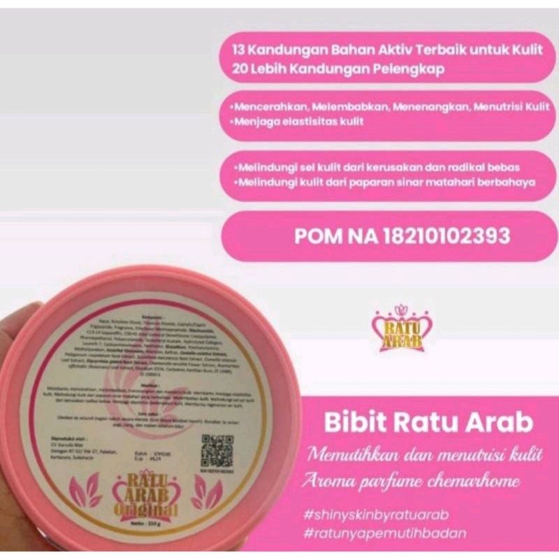 RATU ARAB/BIBIT RATU ARAB/LOTION VIRAL RATU ARAB