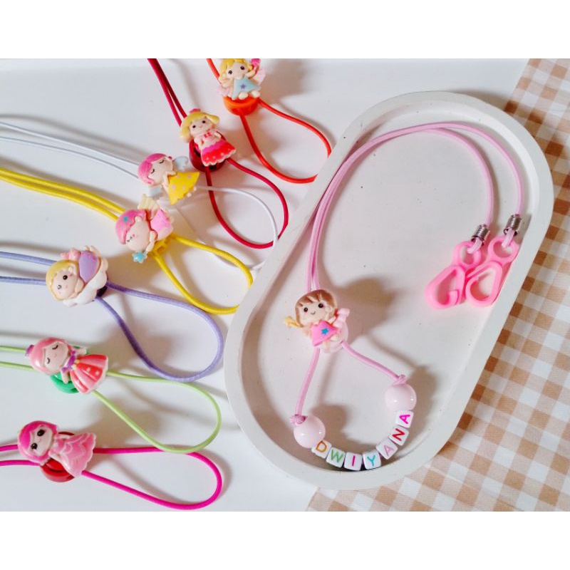 Strap 2in1 konektor anak princess