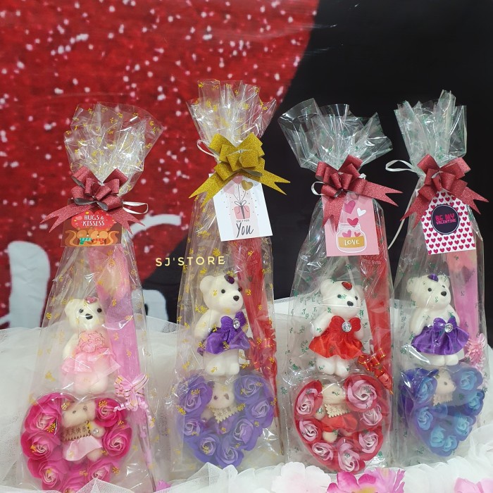 

Kado ultah bunga valentine anniversary hadiah wisuda