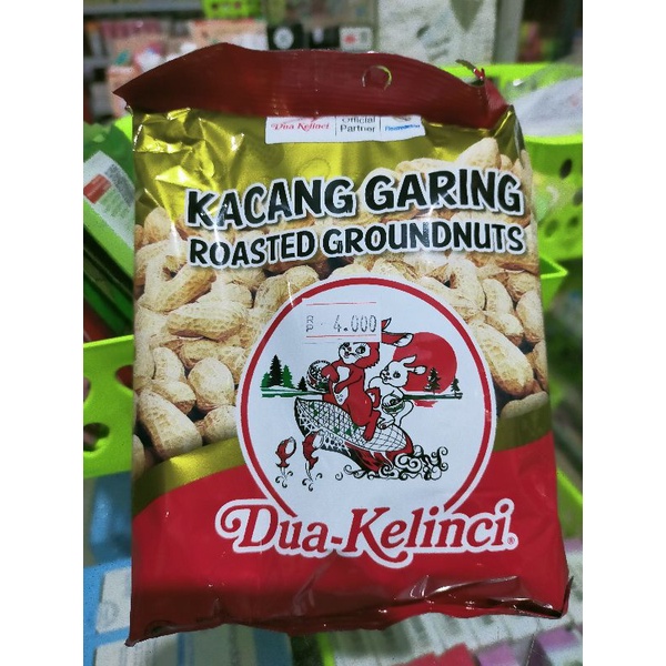 kacang garing dua kelinci 60gr