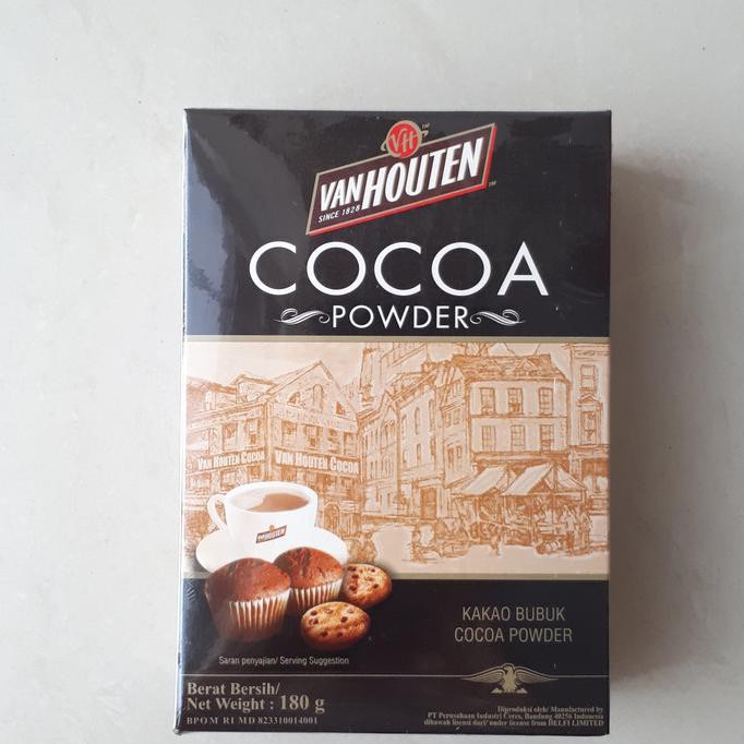 

Promo Awal tahun Coklat Bubuk Van Houten 180gr / cocoa powder Promo Awal tahun