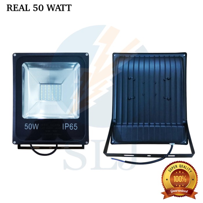 Lampu sorot led smd 50watt / lampu tembak / lampu taman / flood light - Warm White