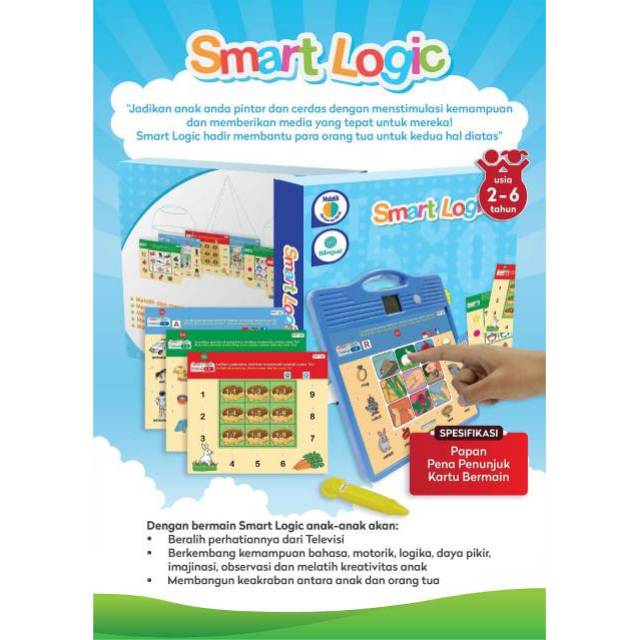 

[Freeong] Smart Logic + papan + pen sentuh