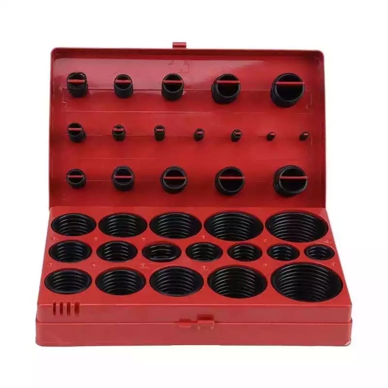 ( BIG PROMO - BISA COD ) O-ring Set - Karet Rubber O Ring Seal Tightening 225PCS - Karet Ring Set - Seal Set Motor Mobil - karet seal mesin, seal motor - seal mobil - Sealing Rings Gasket Assortment Set Kit Box Oil Waterproof - seal berbeda beda ukuran