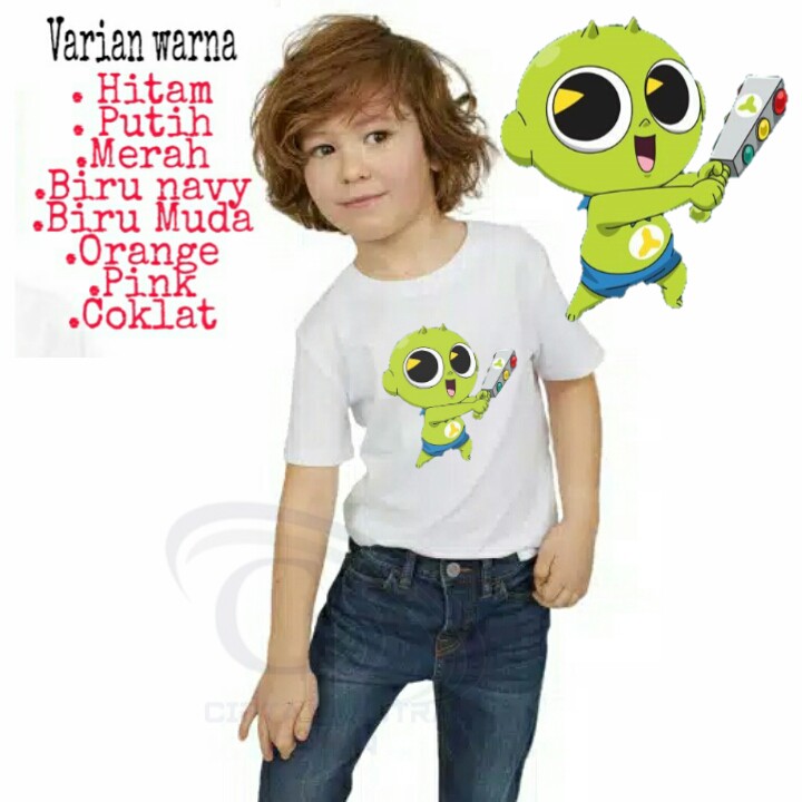 Kaos Baju anak/Shinbi Goblin/Kaos laki-laki/Kaos Perempuan/Kaos Cewek Cowok