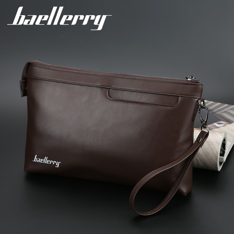 BAELLERRY S1125 Clutch Pria Wanita Bahan Kulit PU Leather Premium WATCHKITE WKOS