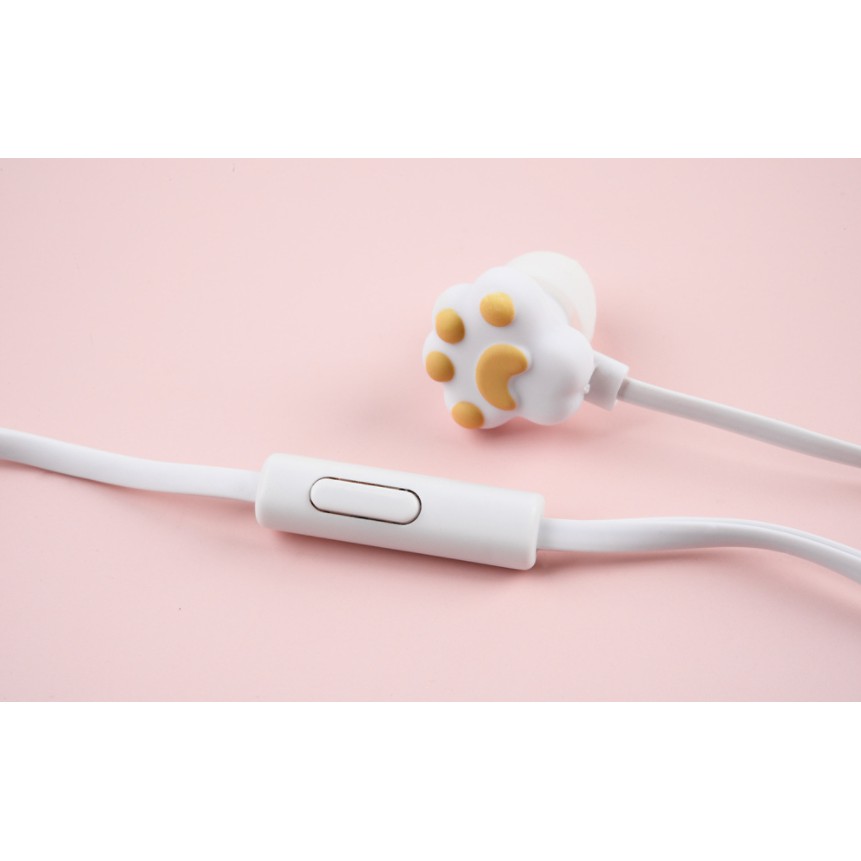 [E-250] Set Headset Earphone Kartun KUCING / Wadah Earphone Karakter KUCING Lucu / Earphone Case Karakter