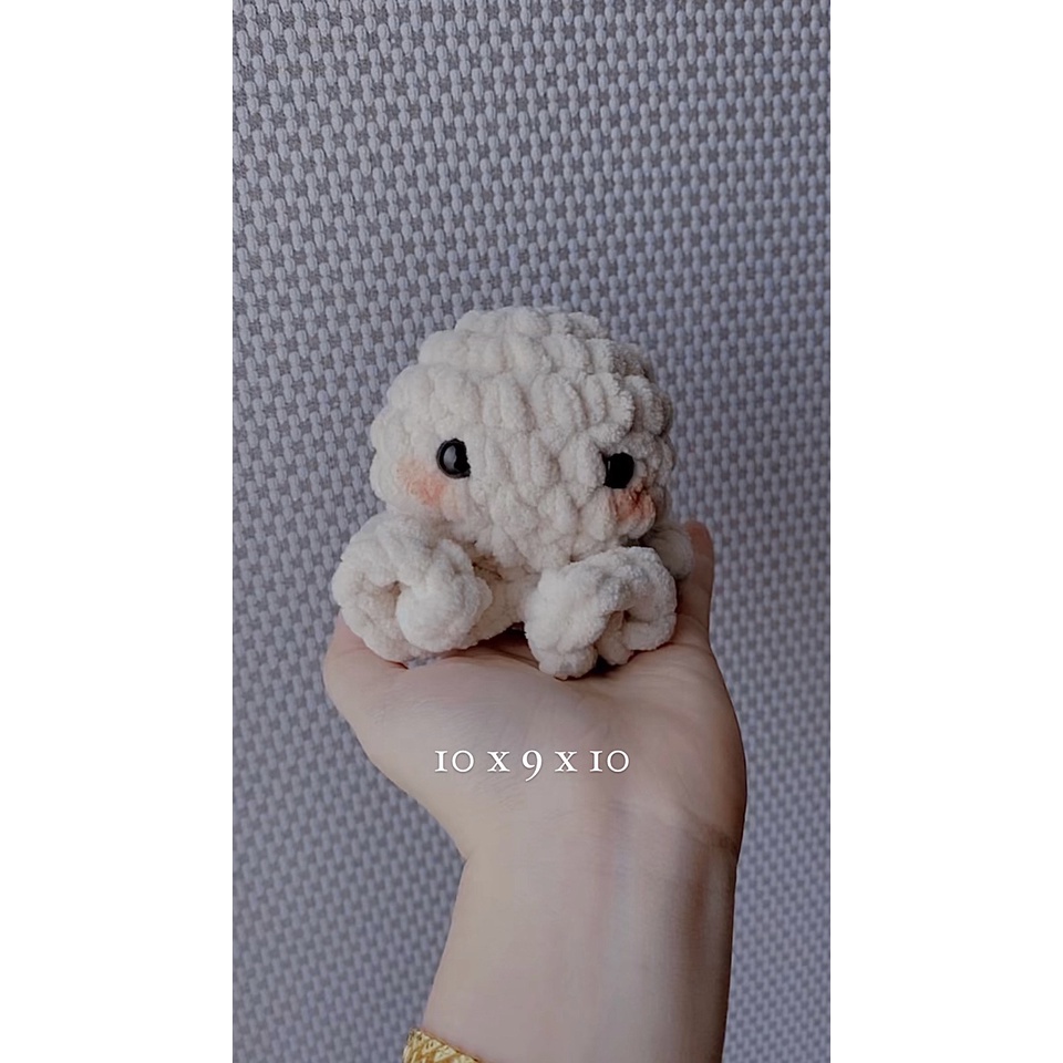 octopus crochet uk 10 x 9 x 10 - yunyunshop