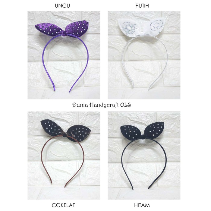 BANDO CHIBI BLINK Bando Imut Cantik Aksesoris Rambut Murah