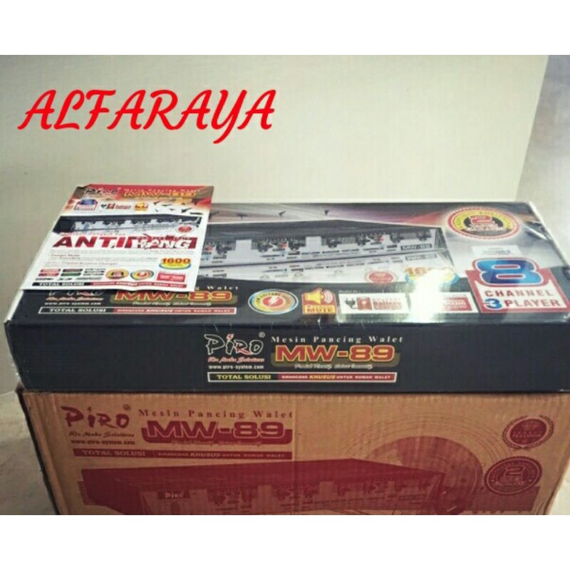Amplifier Piro mw 89 mesin pancing walet