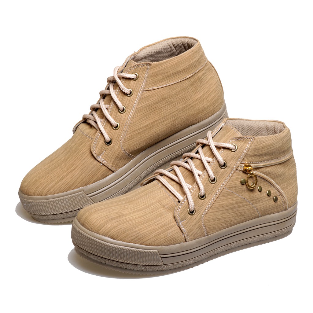 SEPATU BOOTS WANITA CASUAL BSM SOGA BZO 381