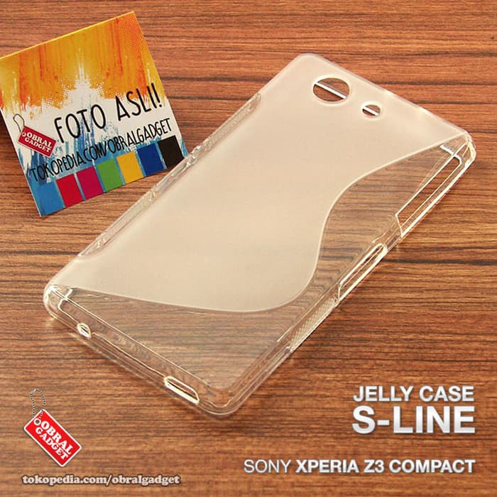 Soft Jelly Case Sony Xperia Z3 Compact Silicon Silikon Softcase Casing