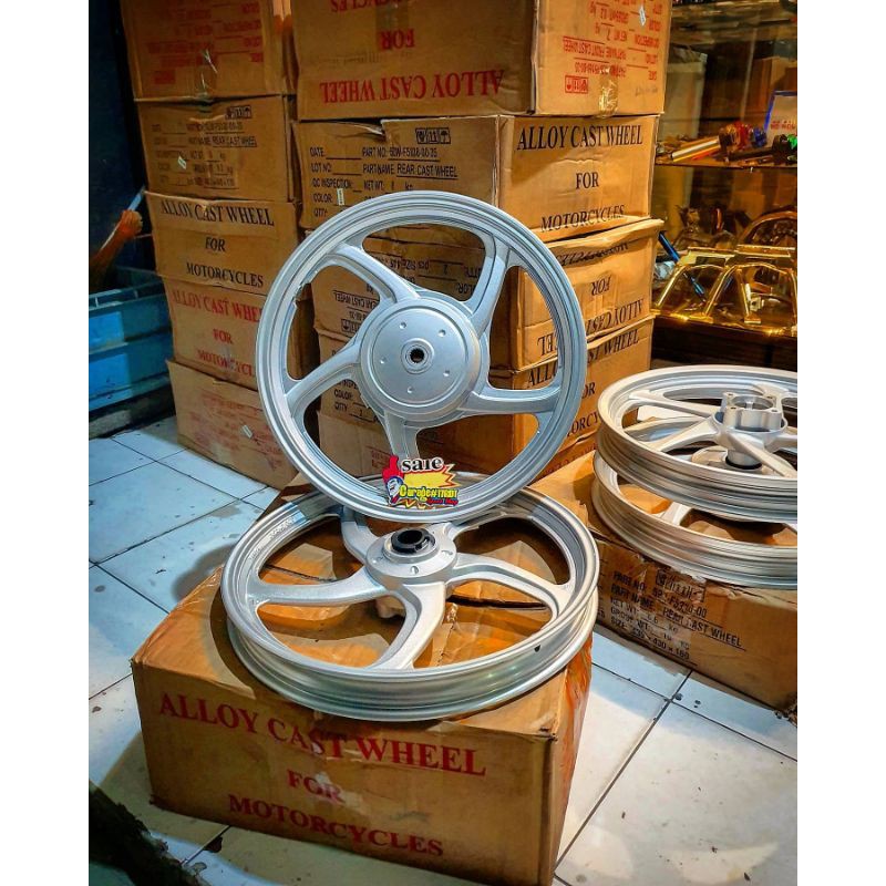 Velg Racing Yamaha Nouvo S Silver Ring 16 Original Yamaha Thailand Universal.