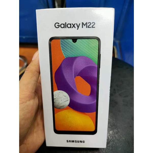 SAMSUNG GALAXY M22 RAM 6/128 Baru no repack