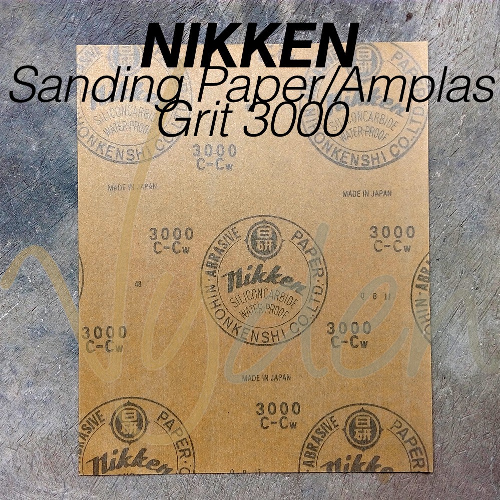 MURAH Amplas Sanding Paper Nikken Grit 3000 Cat Mobil Motor