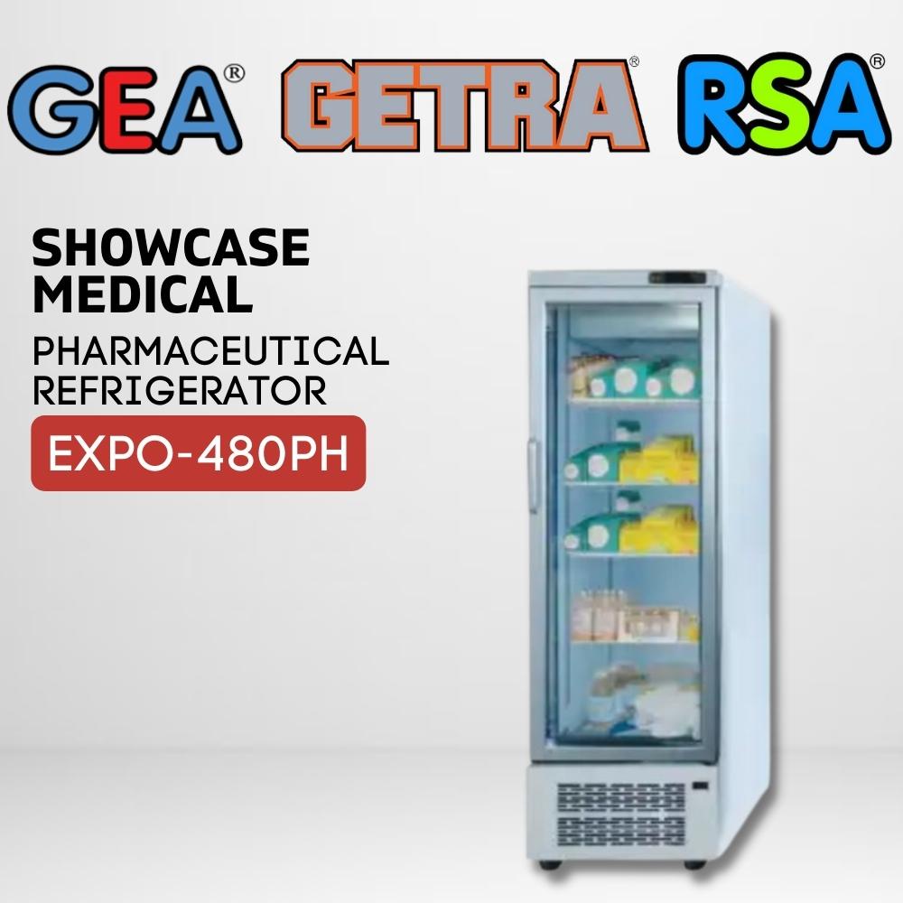 MEDICAL SHOWCASE GEA EXPO-480PH PHARMACEUTICAL REFRIGERATOR EXPO 480PH ORIGINAL