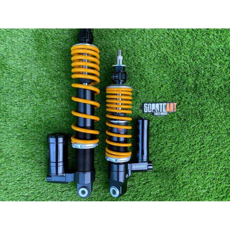 Shockbreaker Original Scarlet Yellow in Black Mettalic Series