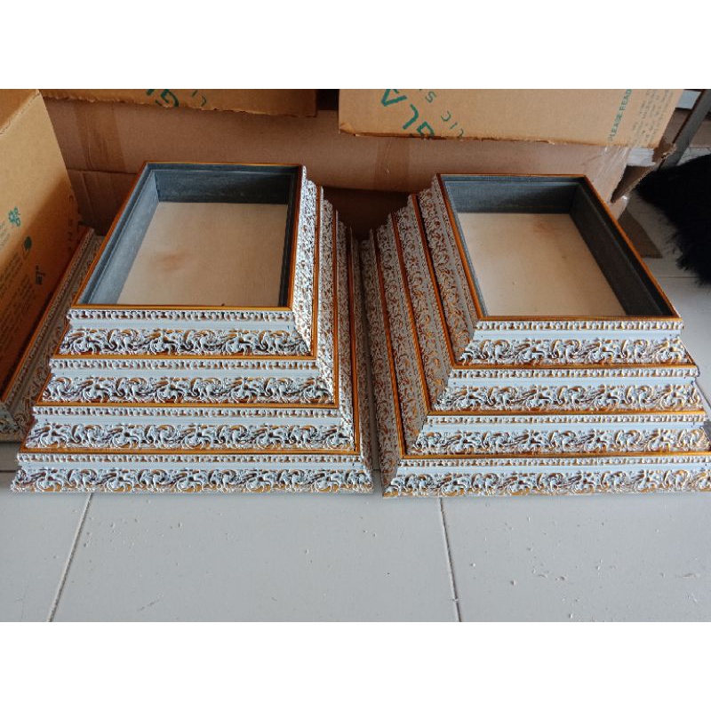 Kotak Seserahan isi 4 tinggi 6cm /paket usaha hantaran / kotak seserahan bekasi