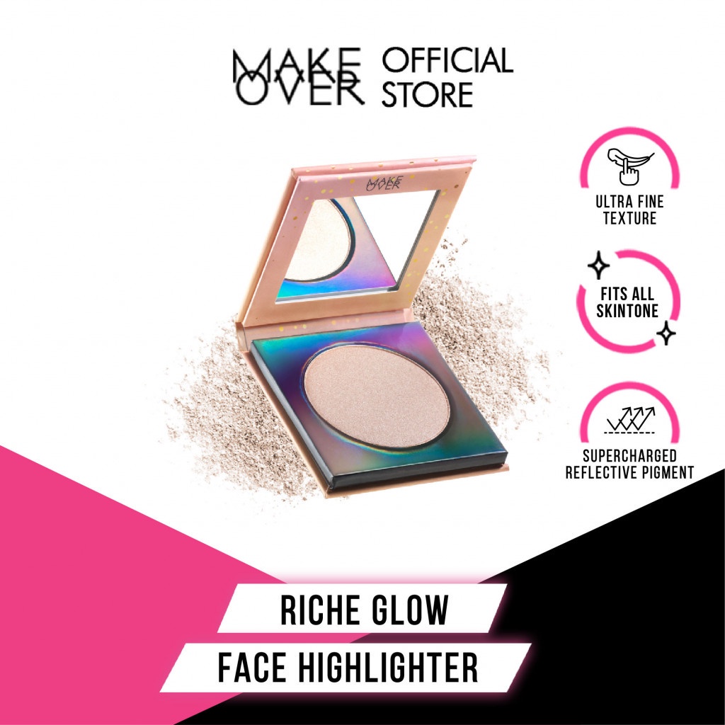 MAKE OVER RICHE GLOW FACE HIGHLIGHTER