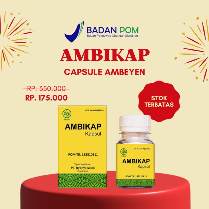 

AMBIKAP ORIGINAL - Obat Wasir Internal Wasir Ambeien Ambeyen Benjolan