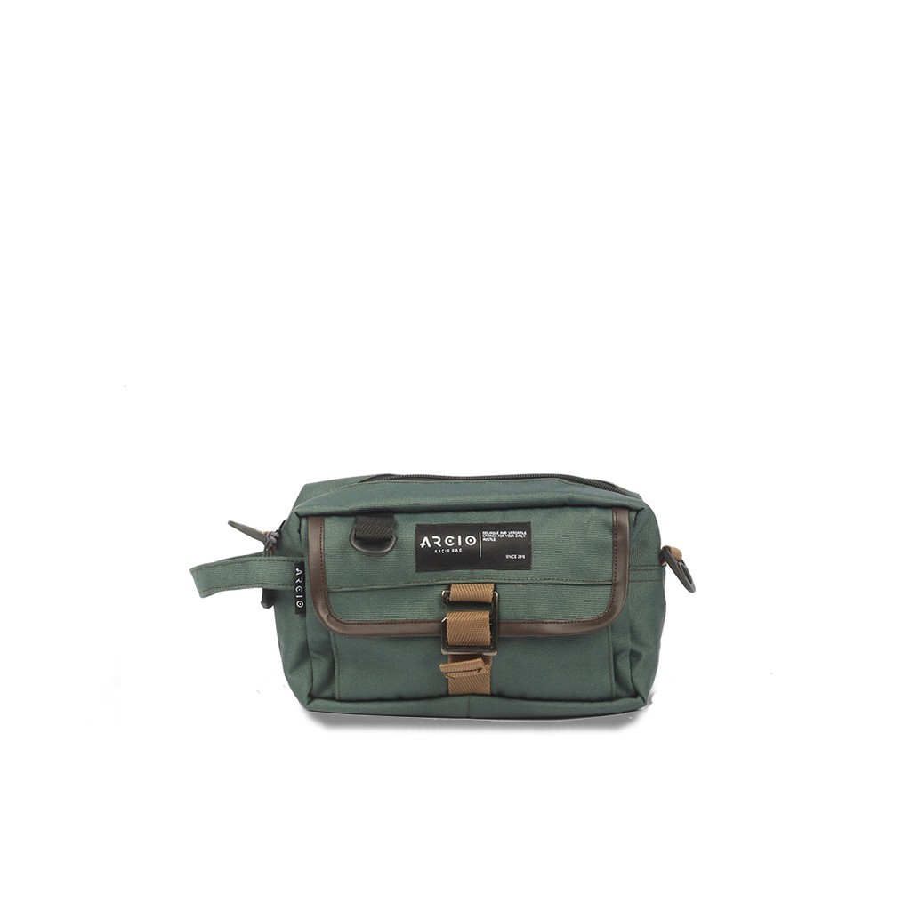 LITO GREEN |MNM x ARCIO| Tas Selempang Pria Sling Bag Pouch ORIGINAL