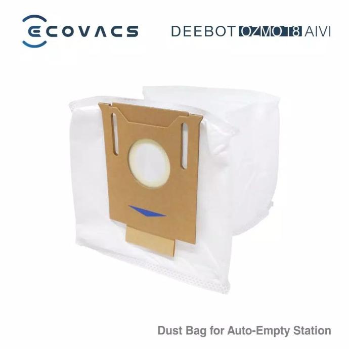 Vacum | Ecovacs Aksesoris Deebot Ozmo T8 Aivi Auto Empty Station Dust Bag(3Pc)