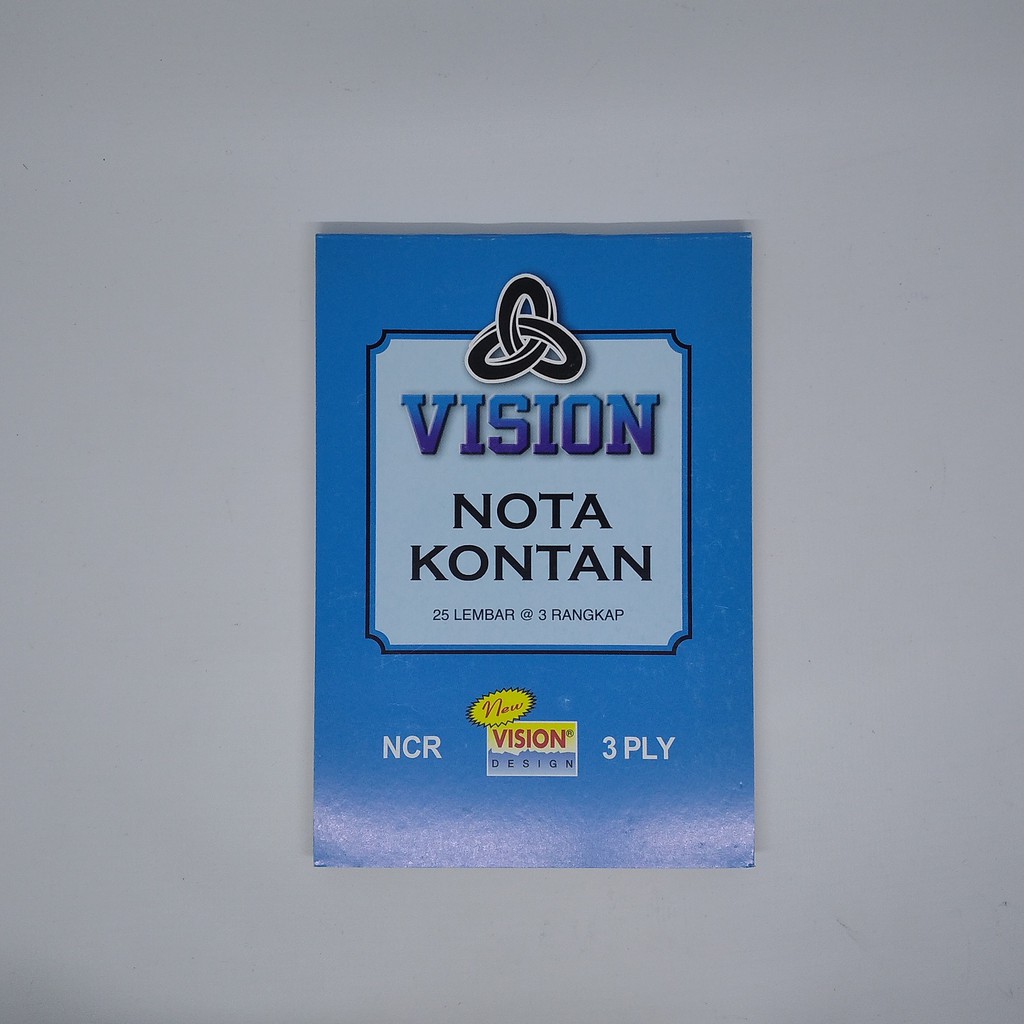 

[GB] NOTA KONTAN 3PLY KECIL /BESAR 3X25 VISION 052027