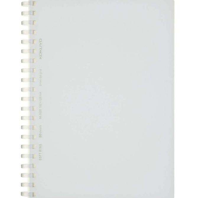

KOKUYO NOTEBOOK SOFT RING S-SV548WT-T DOTTED