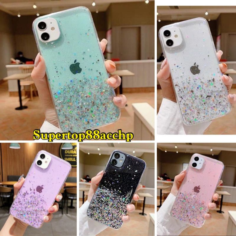 Iphone 13 13 Mini 13 Pro 13 Pro Max Casing Soft Case Tpu Bahan Premium Glitter Glossy