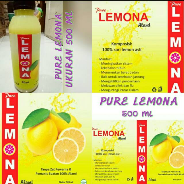 

lemona sari lemon asli