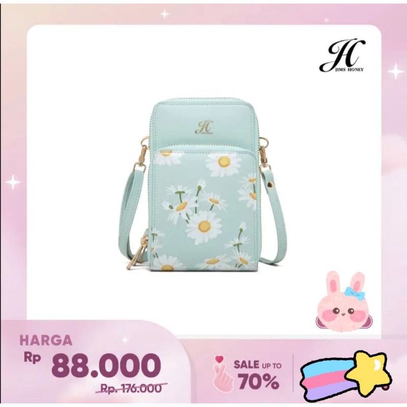 Flora Mini Bag. JimsHoney. Tas Dompet Wanita